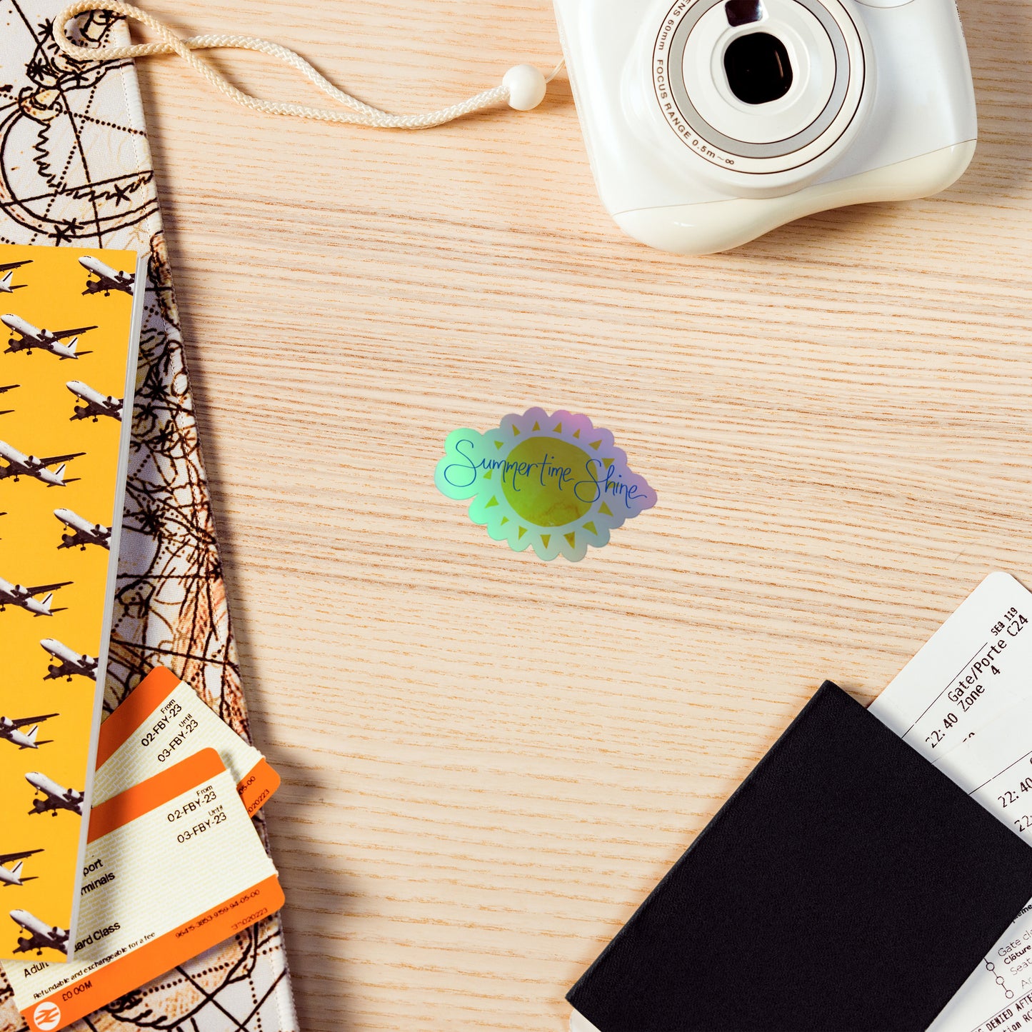 Sunshine Holographic Sticker