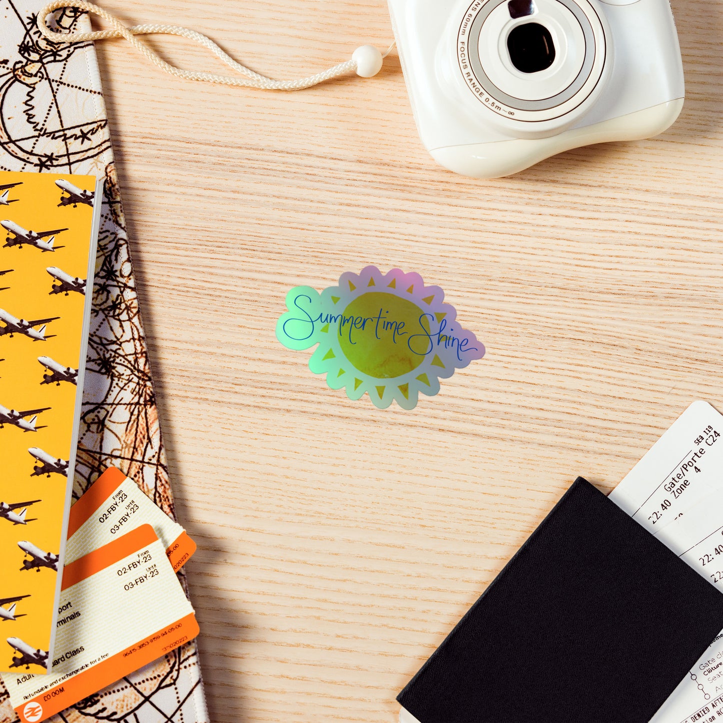 Sunshine Holographic Sticker