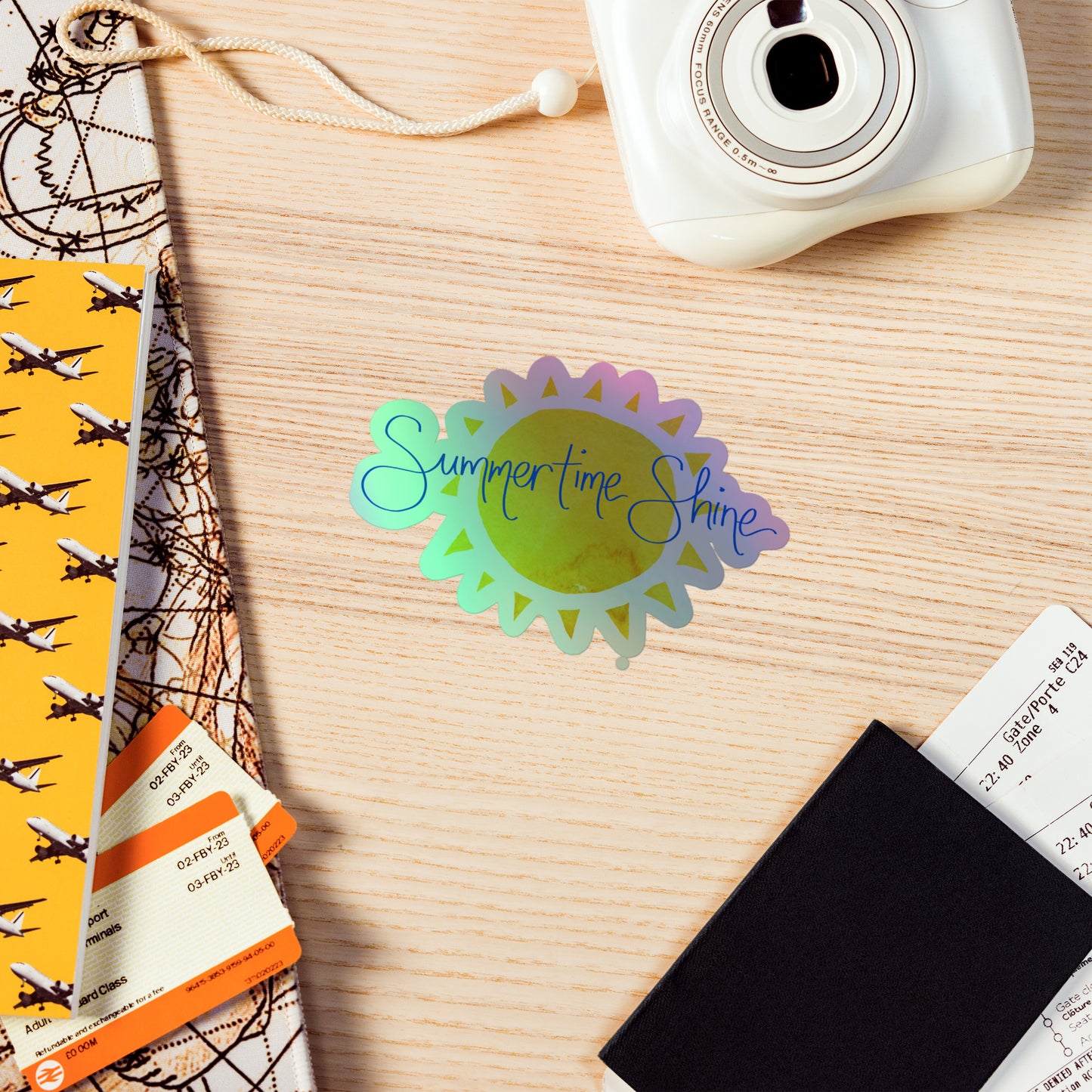 Sunshine Holographic Sticker