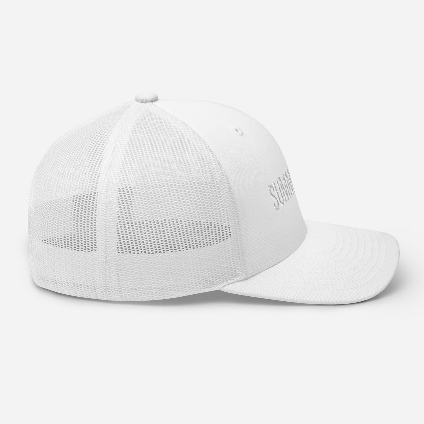 Summertime Shine Embroidered Trucker Cap