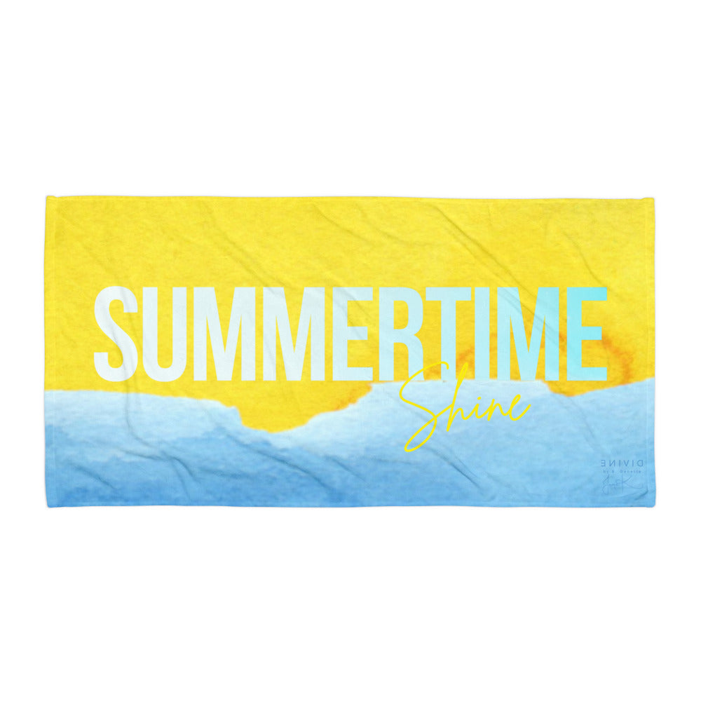 Sun and Sea Beach Towel
