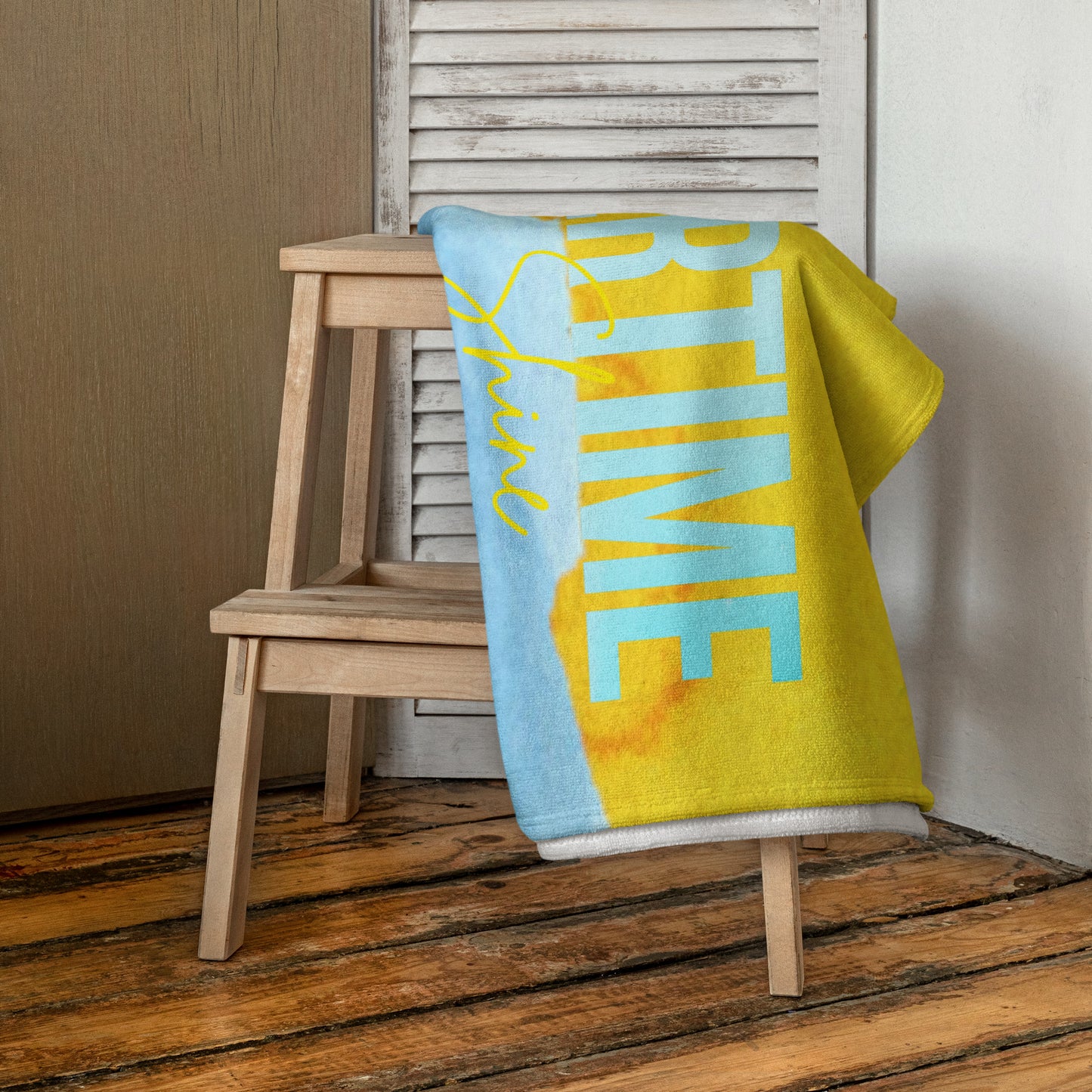 Sun and Sea Beach Towel