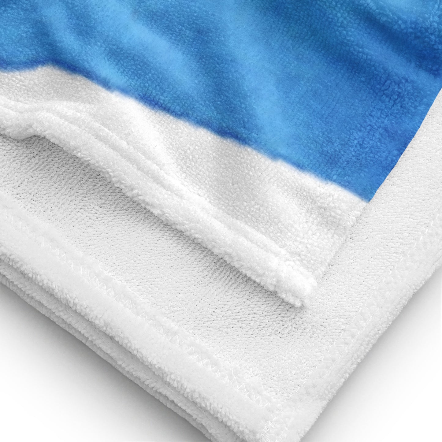 Watercolor Sea Beach Towel